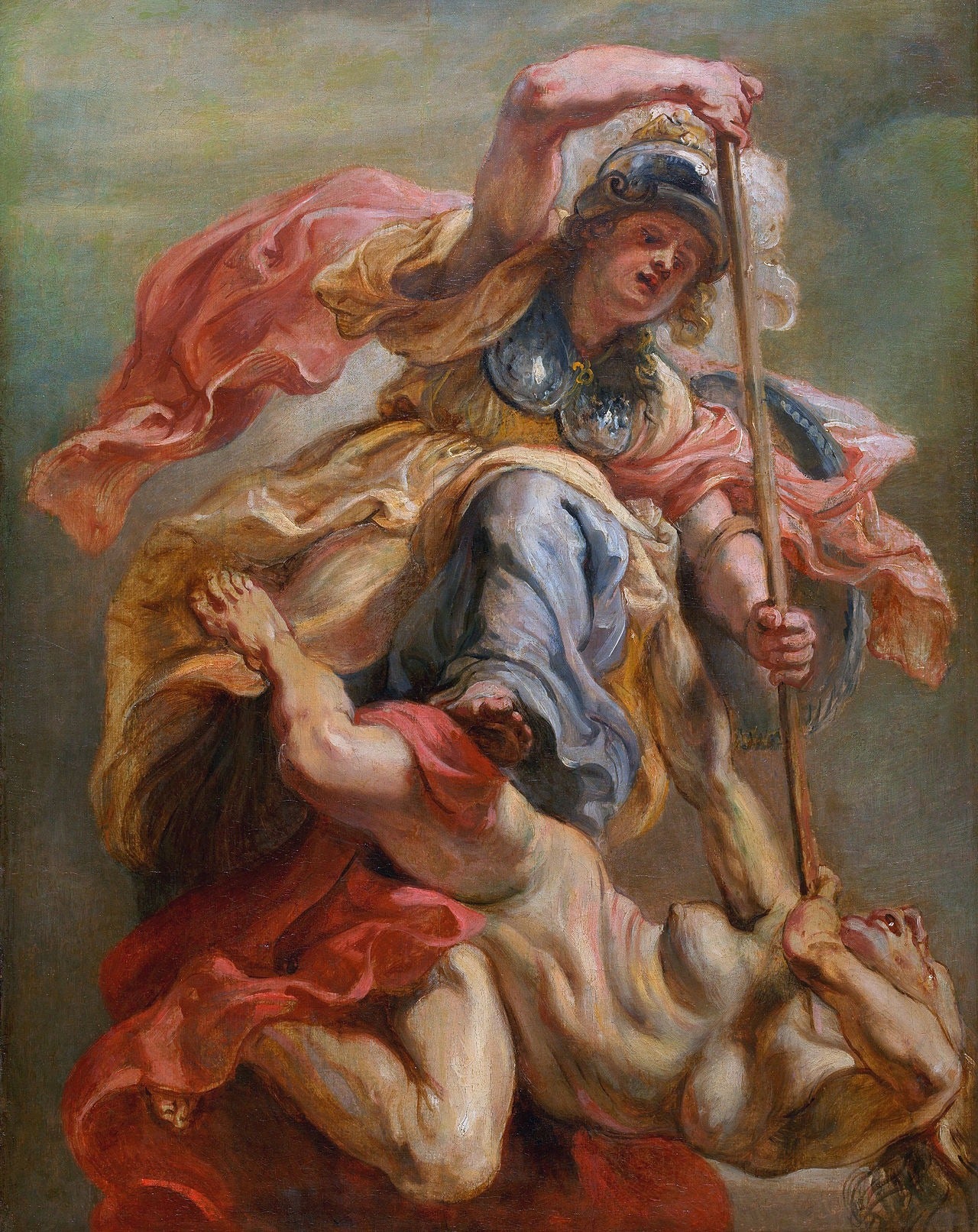 Minerve surmontant l'ignorance - Peter Paul Rubens