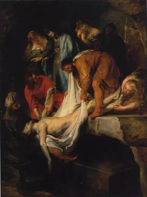 Entombment - Peter Paul Rubens