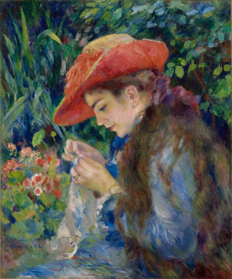 Miss Marie-Thérèse Durand-Ruel Cousant - Pierre-Auguste Renoir