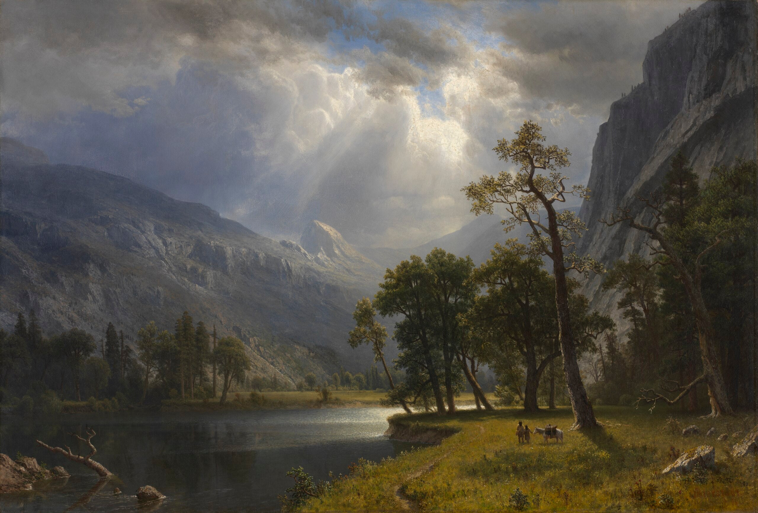 Mont Starr King, Yosemite - Albert Bierstadt