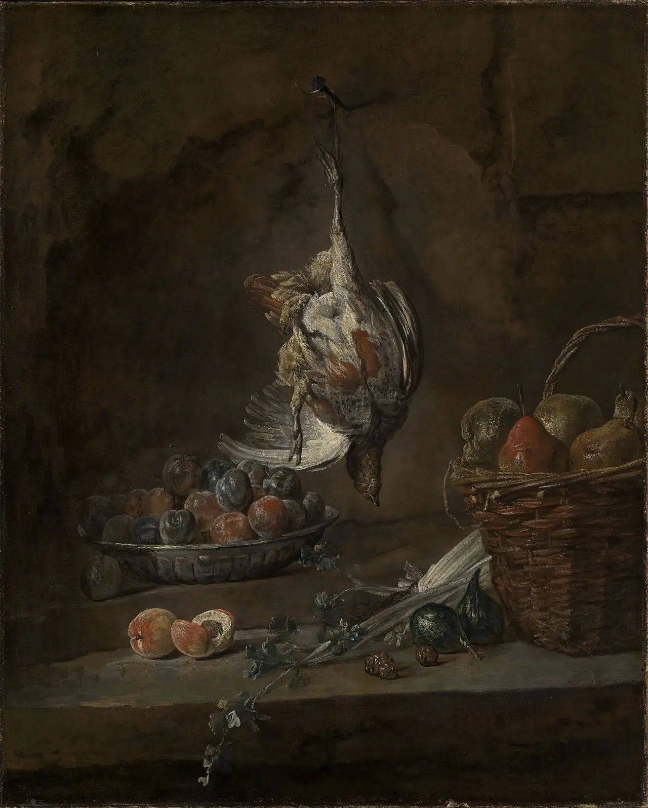 Nature morte au faisan mort - Jean Siméon Chardin - Alpha Reproduction
