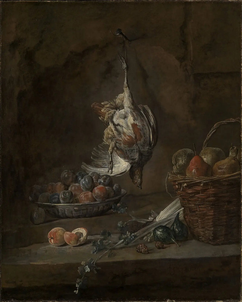 Still life with dead pheasant - Jean Siméon Chardin