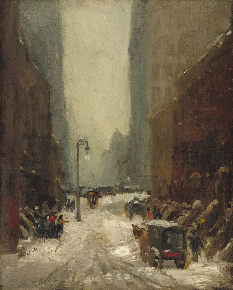 Snow in New York - Robert Henri