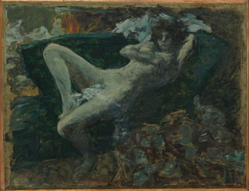Reproduction du tableau « Nu bleu - Pierre Bonnard » par Alpha Reproduction en peinture à l’huile