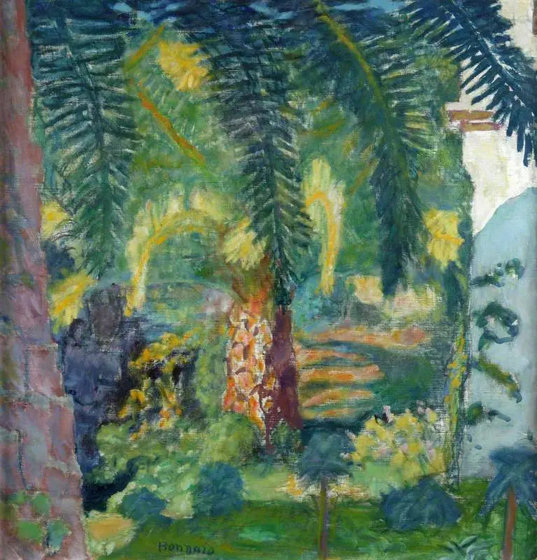Palms at Cannet - Pierre Bonnard