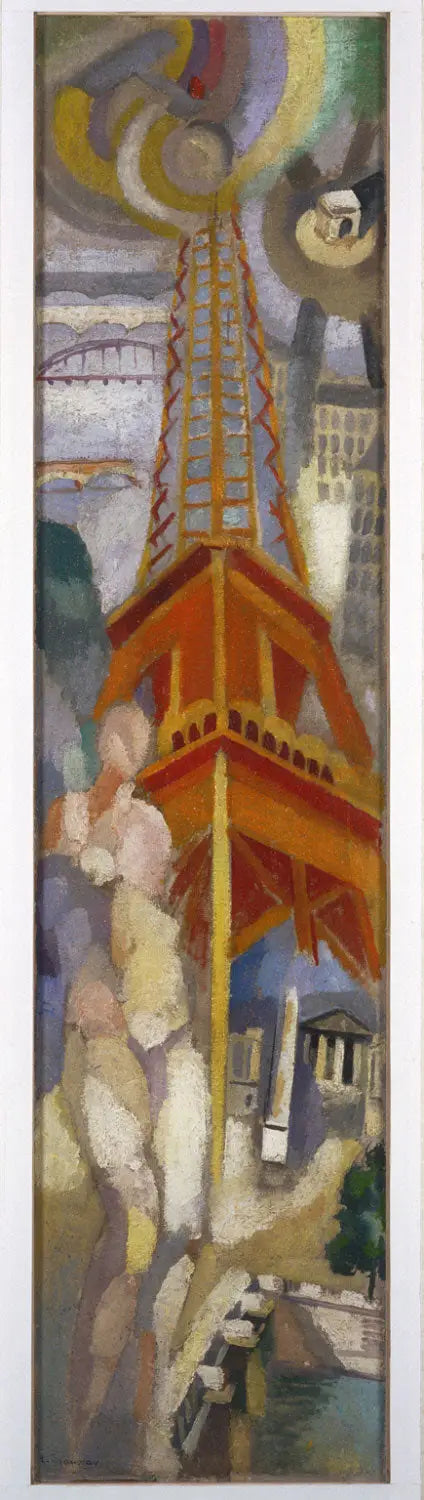 Paris, Woman and Eiffel Tower - Robert Delaunay