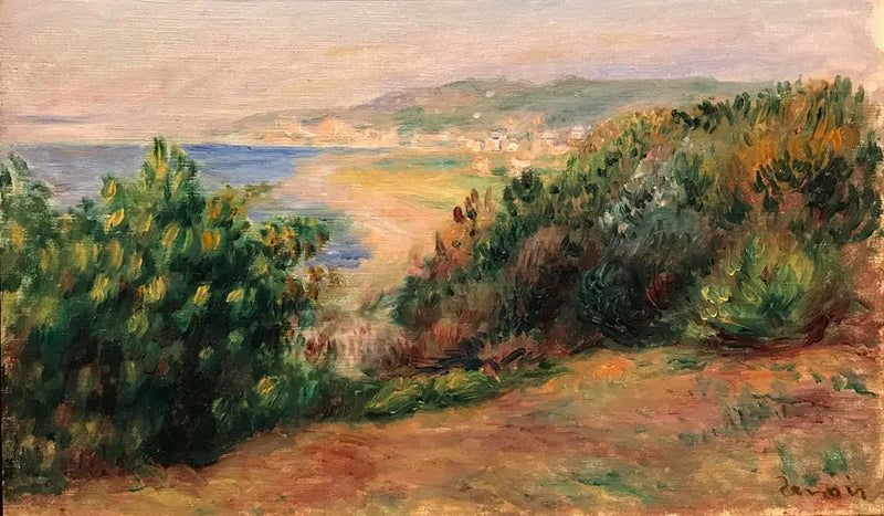 Landscape at Cagnes - Pierre-Auguste Renoir