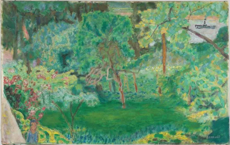 Landscape with Tugboat - Pierre Bonnard