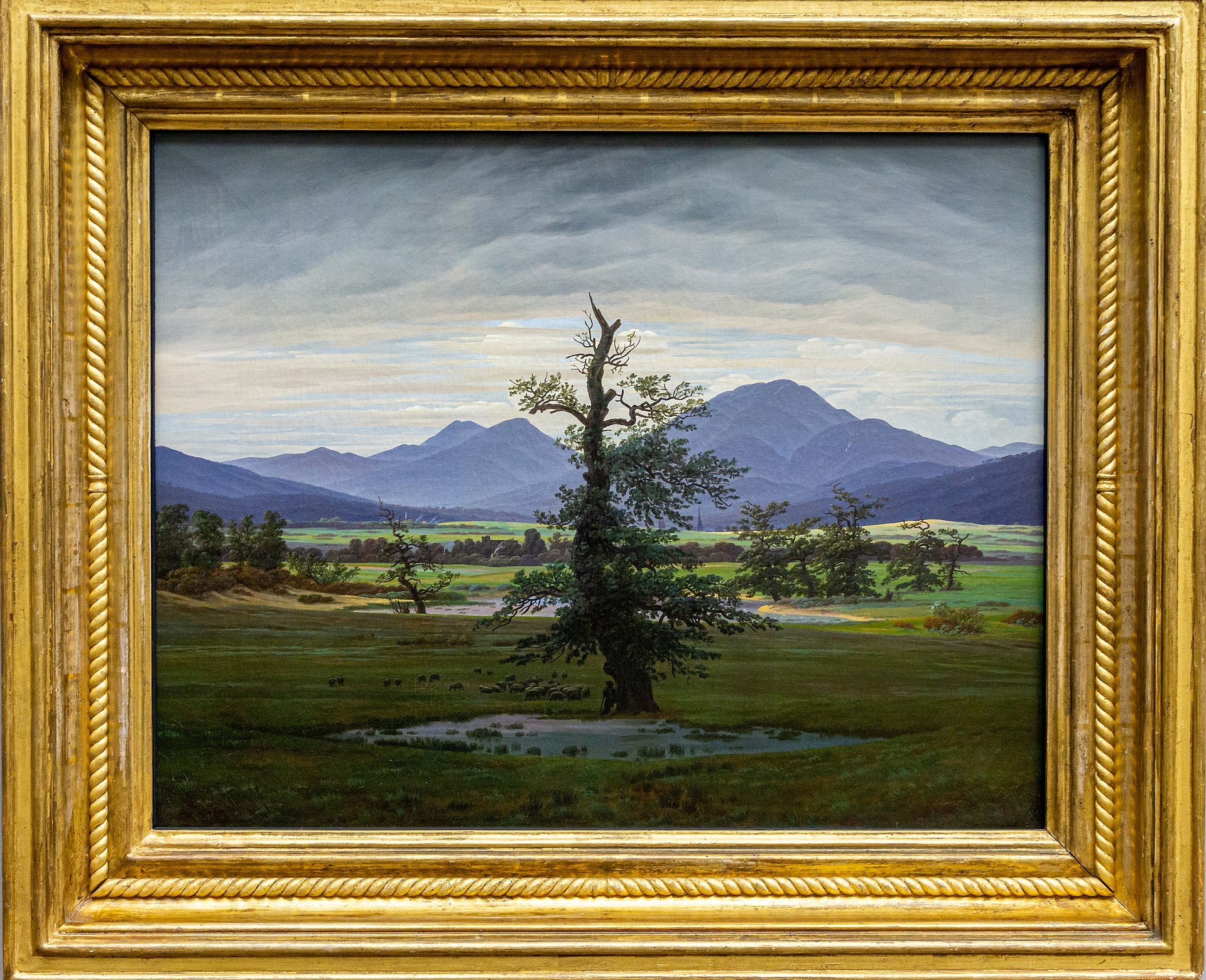 Country Landscape, in the Morning - Caspar David Friedrich