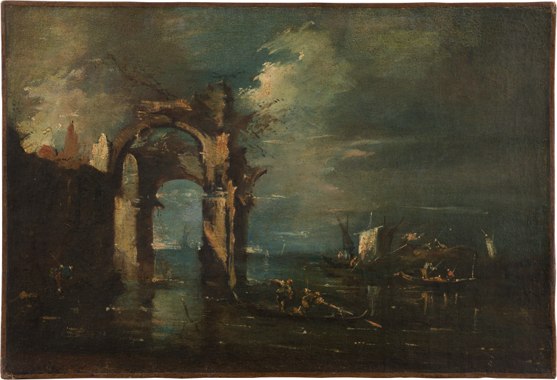 Lagoon Landscape - Francesco Guardi