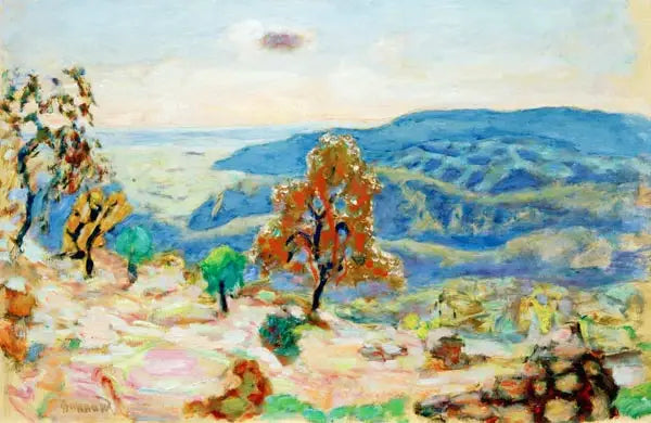 Mountain Landscape - Pierre Bonnard