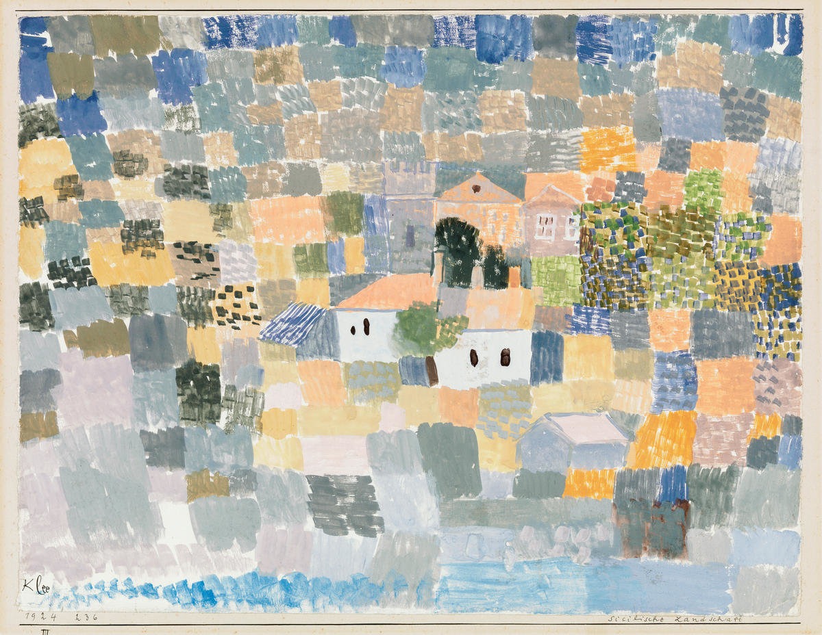 Sicilian Landscape (Sicilian Landscape) - Paul Klee