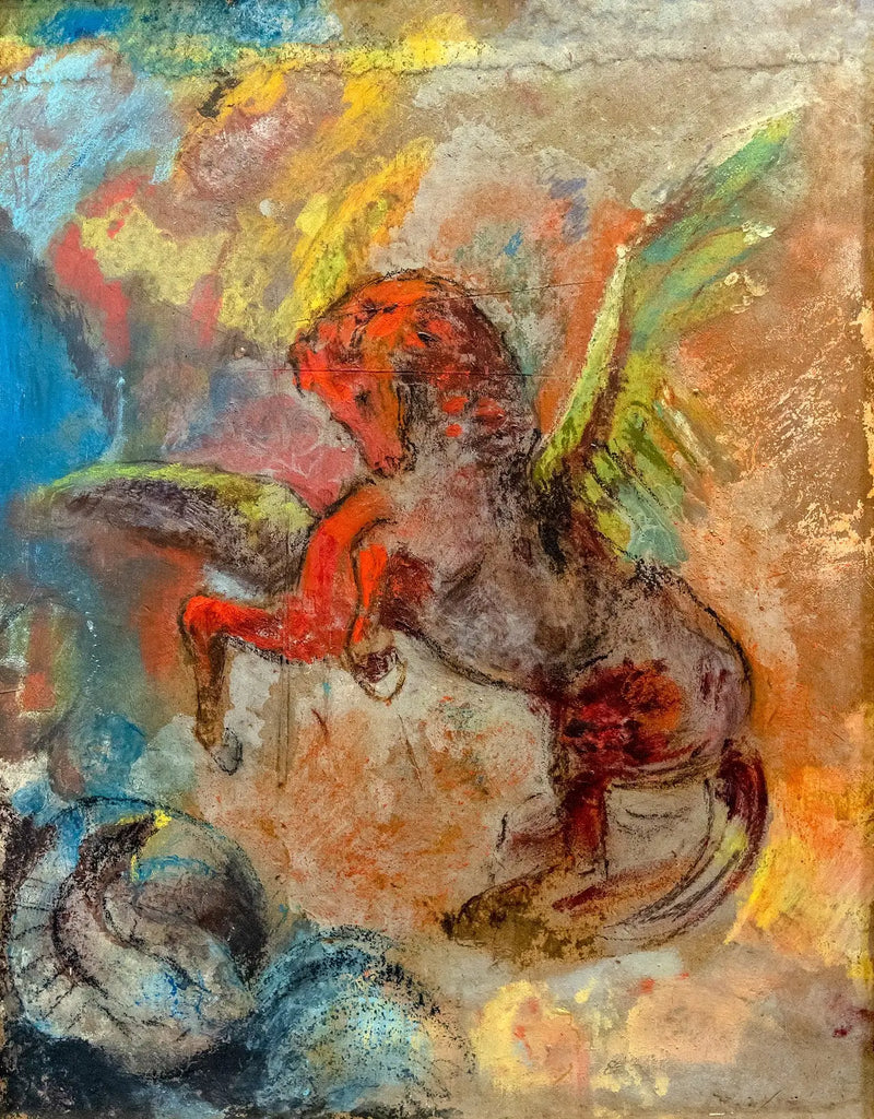 Pegasus and the Hydra - Odilon Redon