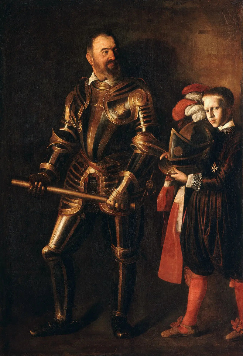 Portrait of Alof de Wignacourt - Caravaggio