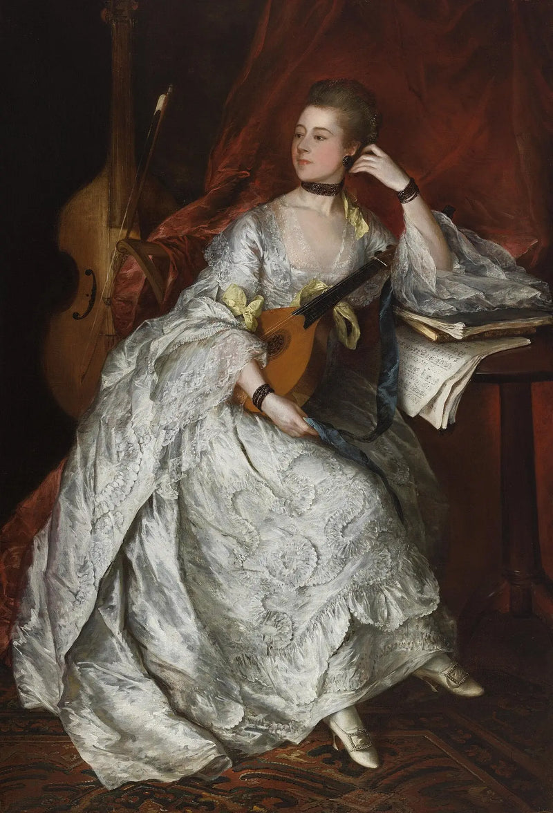 Portrait of Ann Ford (later Mrs. Philip Thicknesse) - Thomas Gainsborough