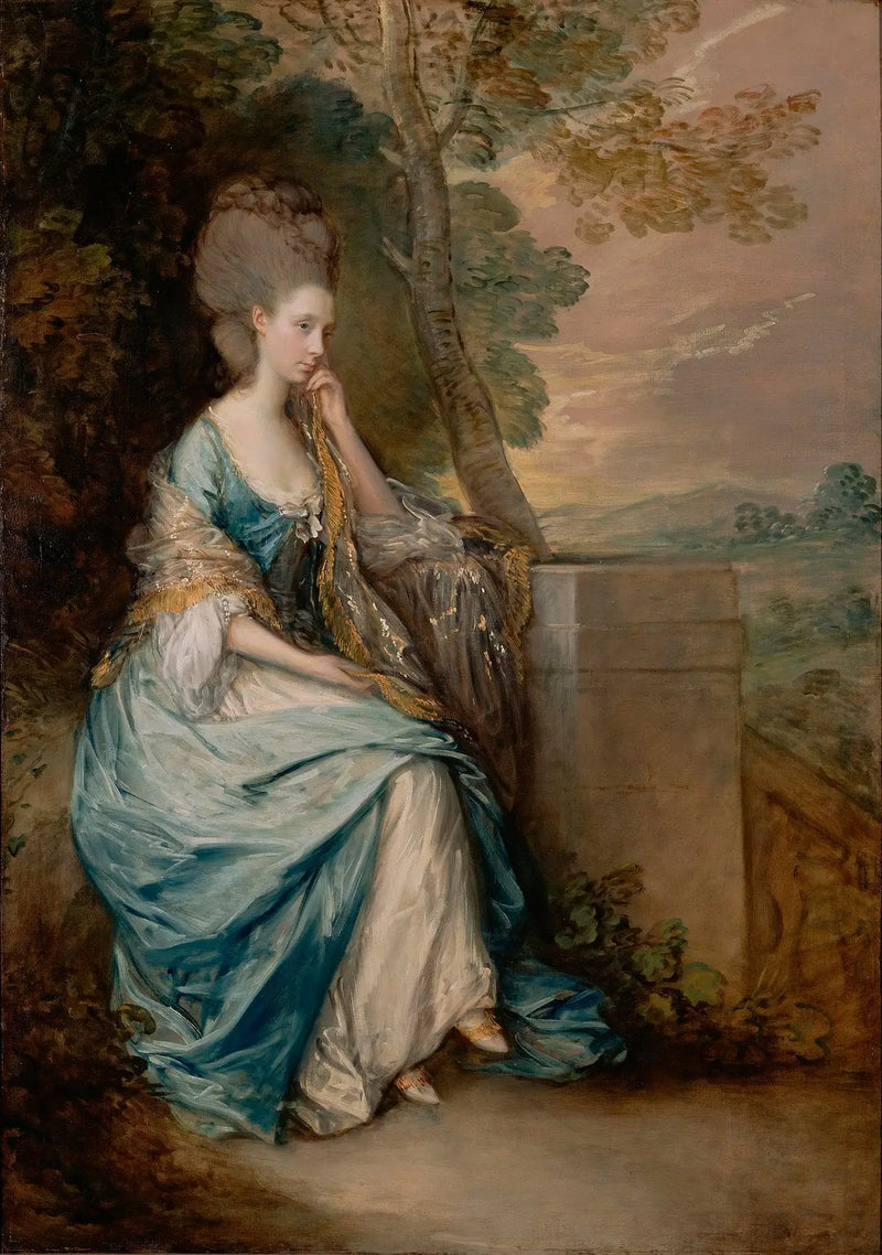 Portrait of Anne, Countess of Chesterfield - Thomas Gainsborough