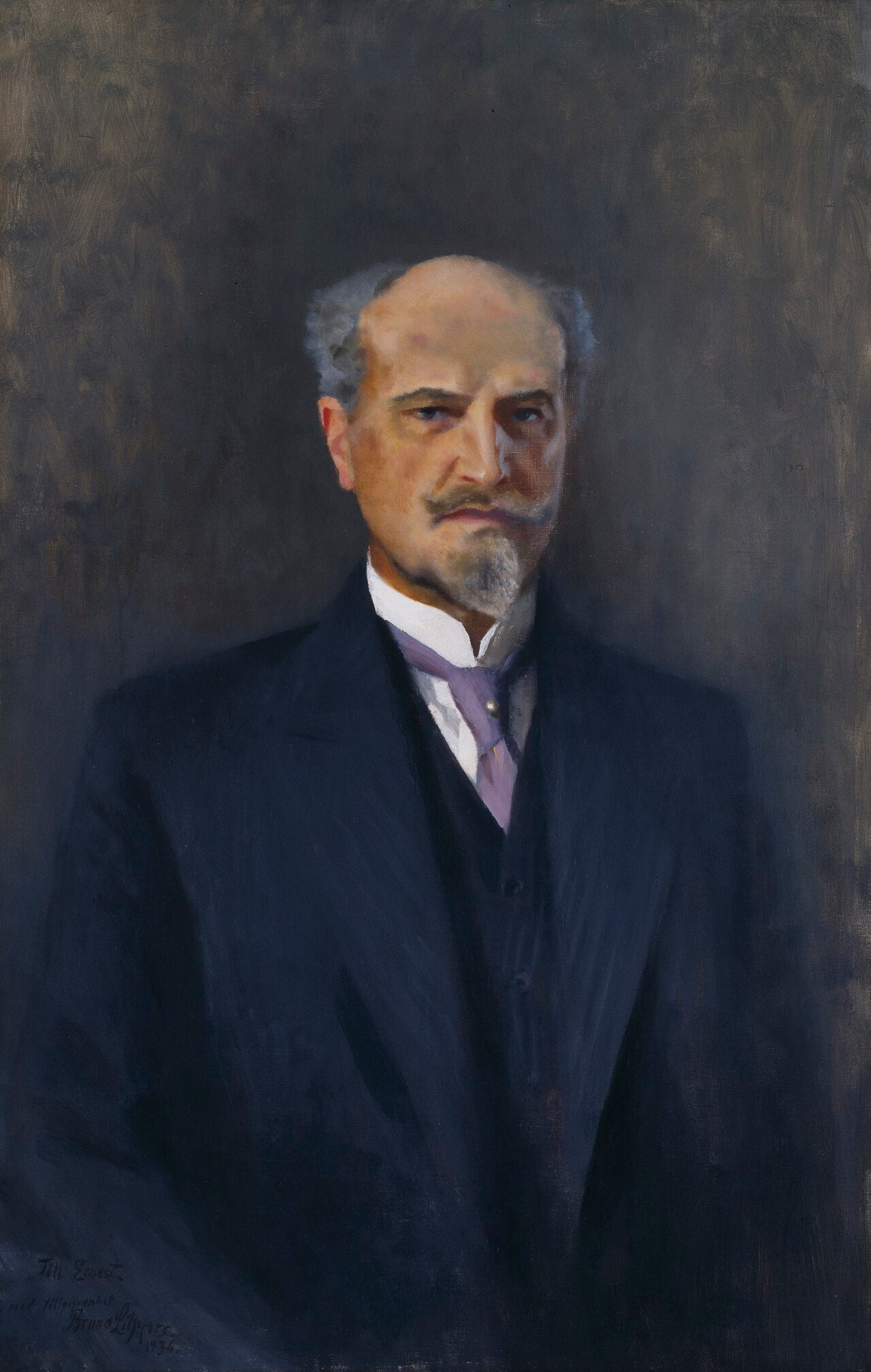 Portrait of Ernest Thiel - Bruno Liljefors