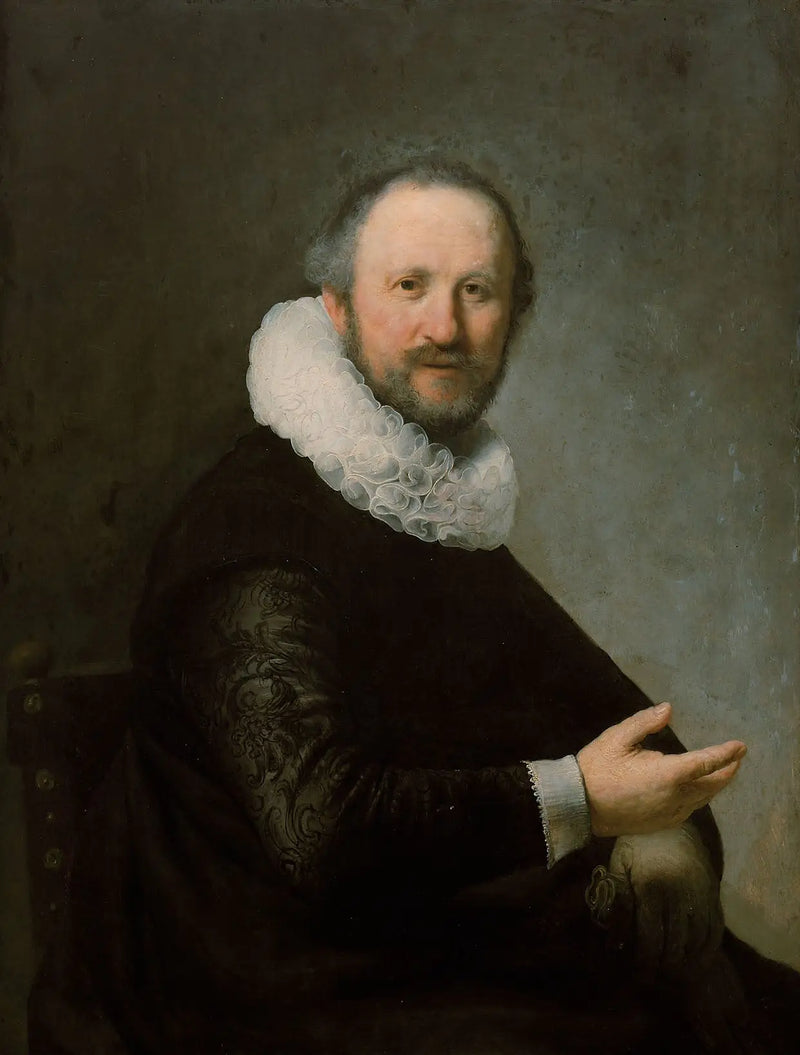 Portrait of a Man. - Rembrandt