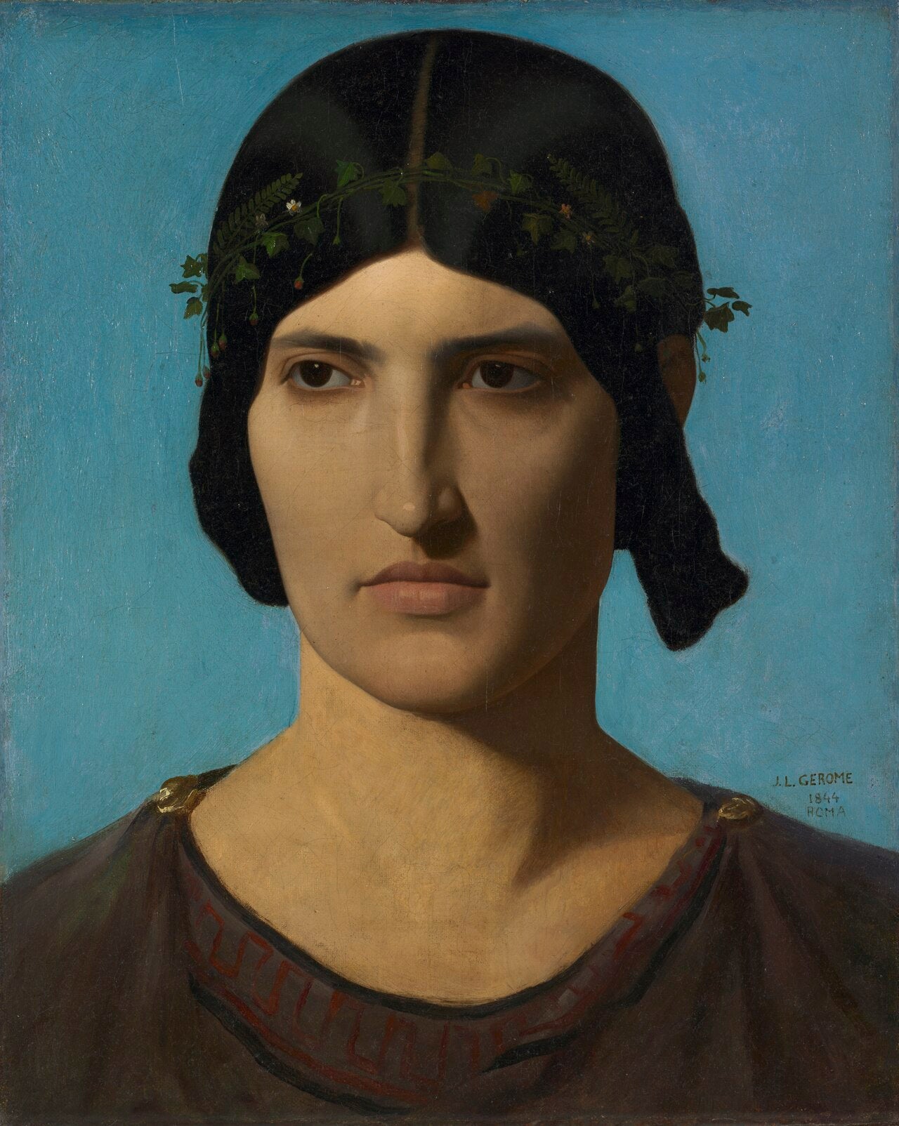 Portrait of a Roman Woman - Jean-Léon Gérôme