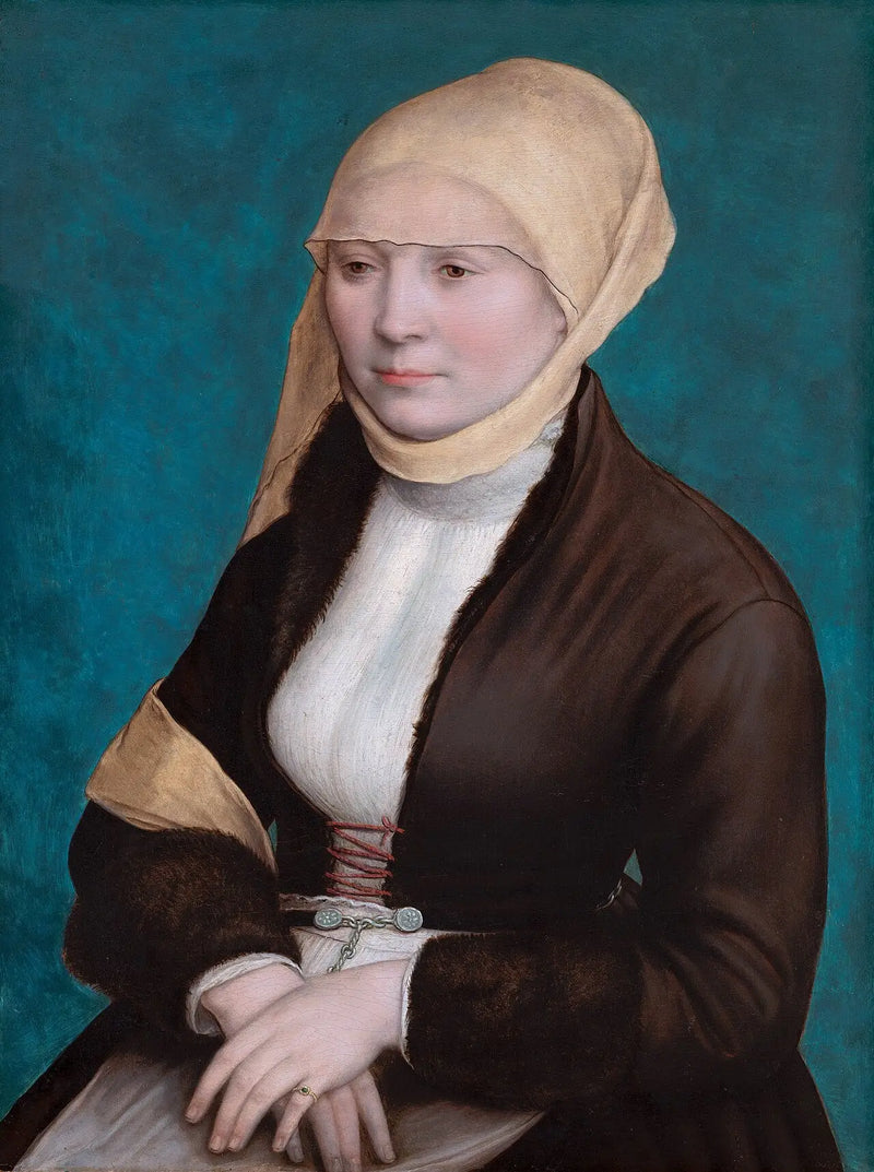 Portrait of a Young Woman - Hans Holbein the Younger