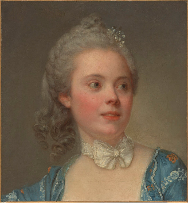 Portrait of a Young Woman - Jean-Baptiste Greuze