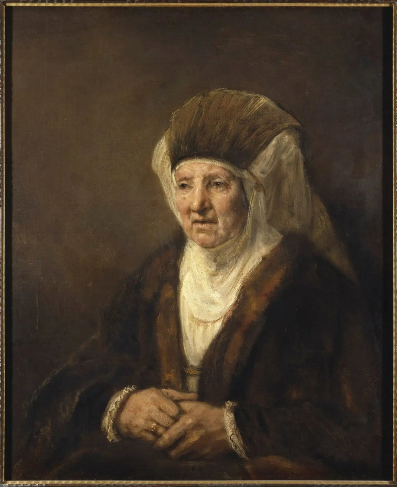 Portrait of an Old Woman - Rembrandt