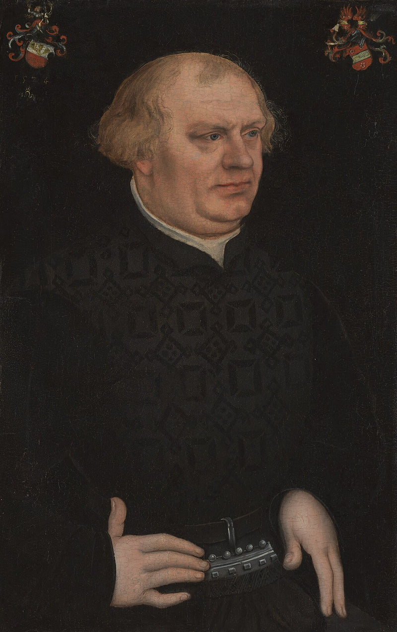 Portrait of a man, probably Johan Feige - Lucas Cranach the Elder