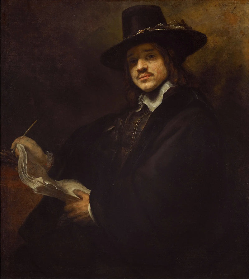 Portrait of a Young Artist - Rembrandt
