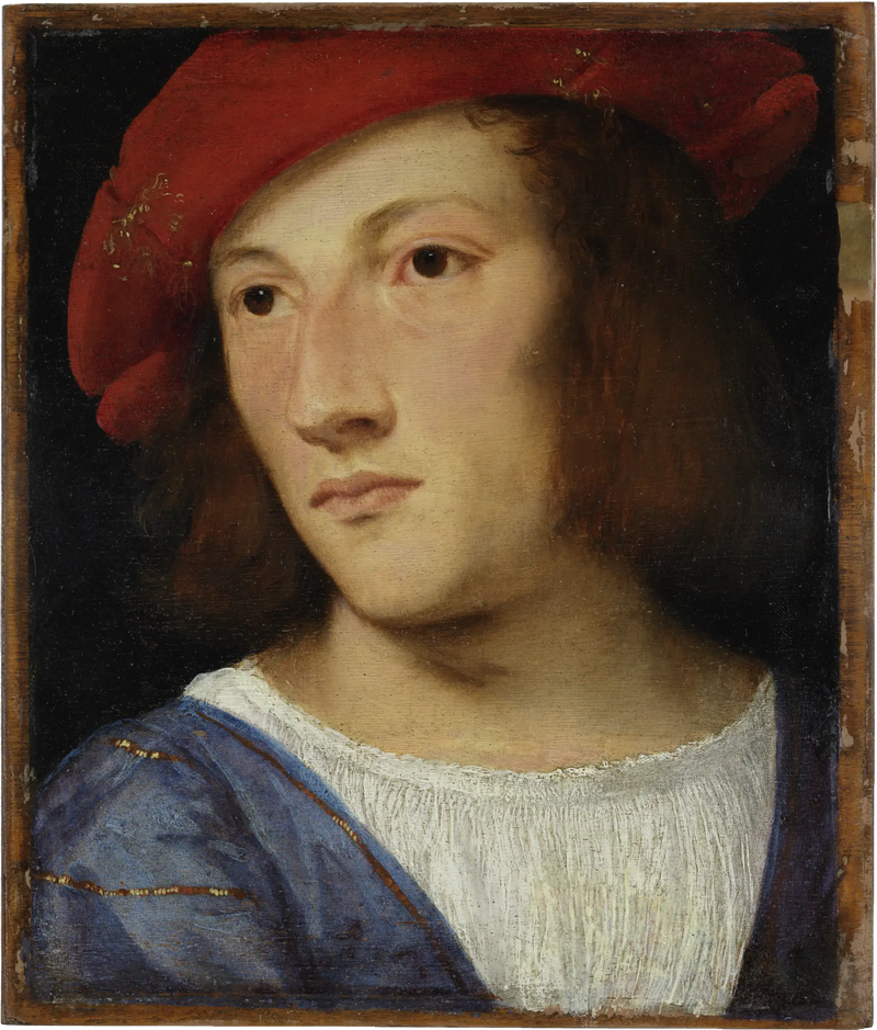 Portrait of a Young Man. - Titian