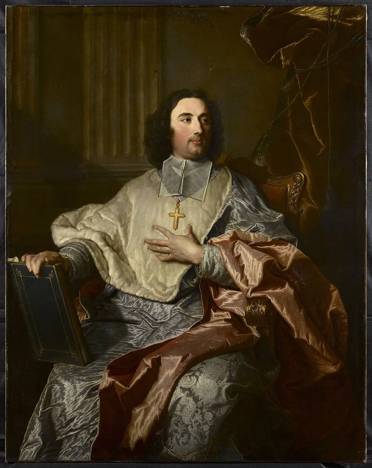 Portrait de Charles de Saint-Albin - Hyacinthe Rigaud - Alpha Reproduction