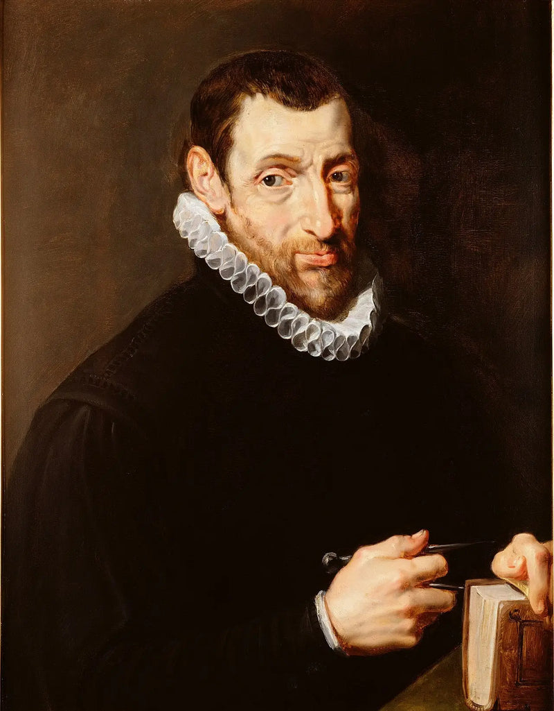Portrait of Christophe Plantin - Peter Paul Rubens