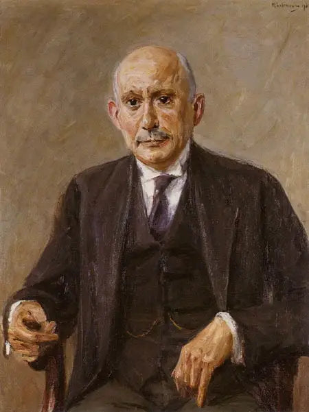 Portrait of Félix Benjamin - Max Liebermann