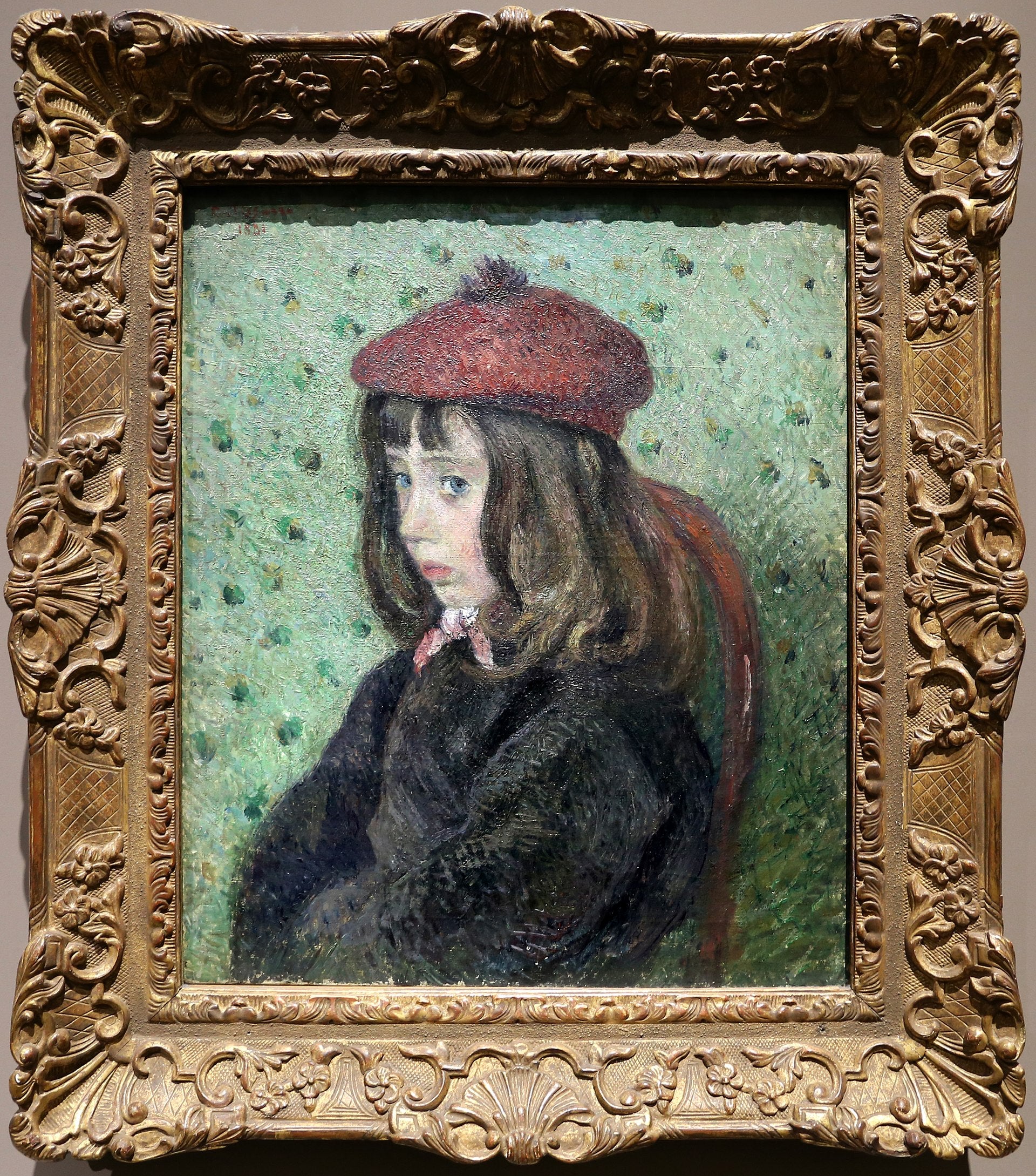 Portrait of Félix Pissarro - Camille Pissarro