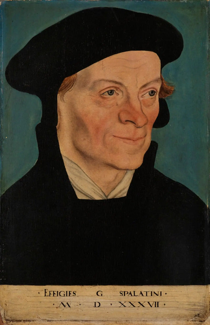 Portrait of Georg Spalatin - Lucas Cranach the Elder