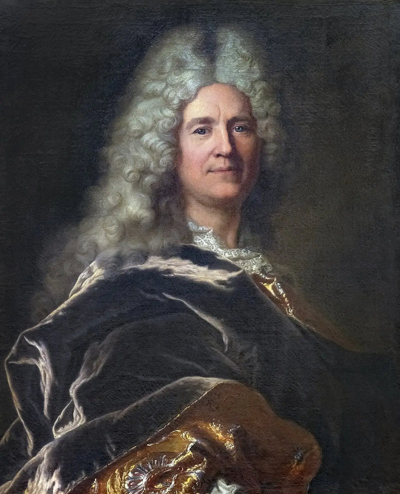 Portrait of Guillaume IV Castanier - Hyacinthe Rigaud