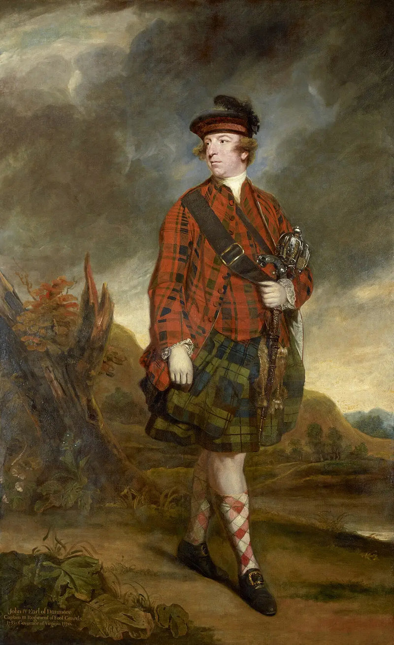 Portrait of John Murray, 4th Earl of Dunmore - Joshua Reynolds