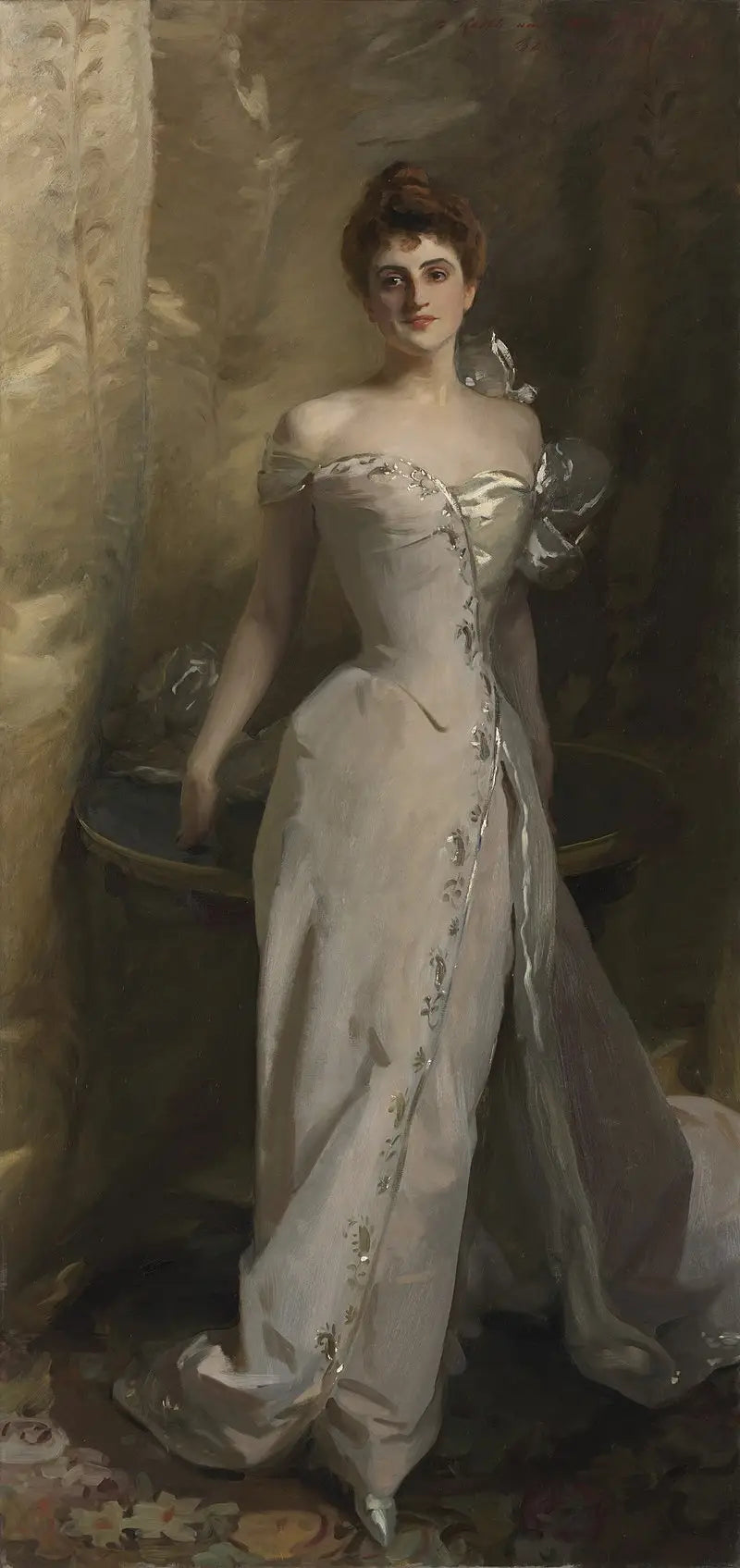 Portrait of Lisa Colt Curtis - John Singer Sargent