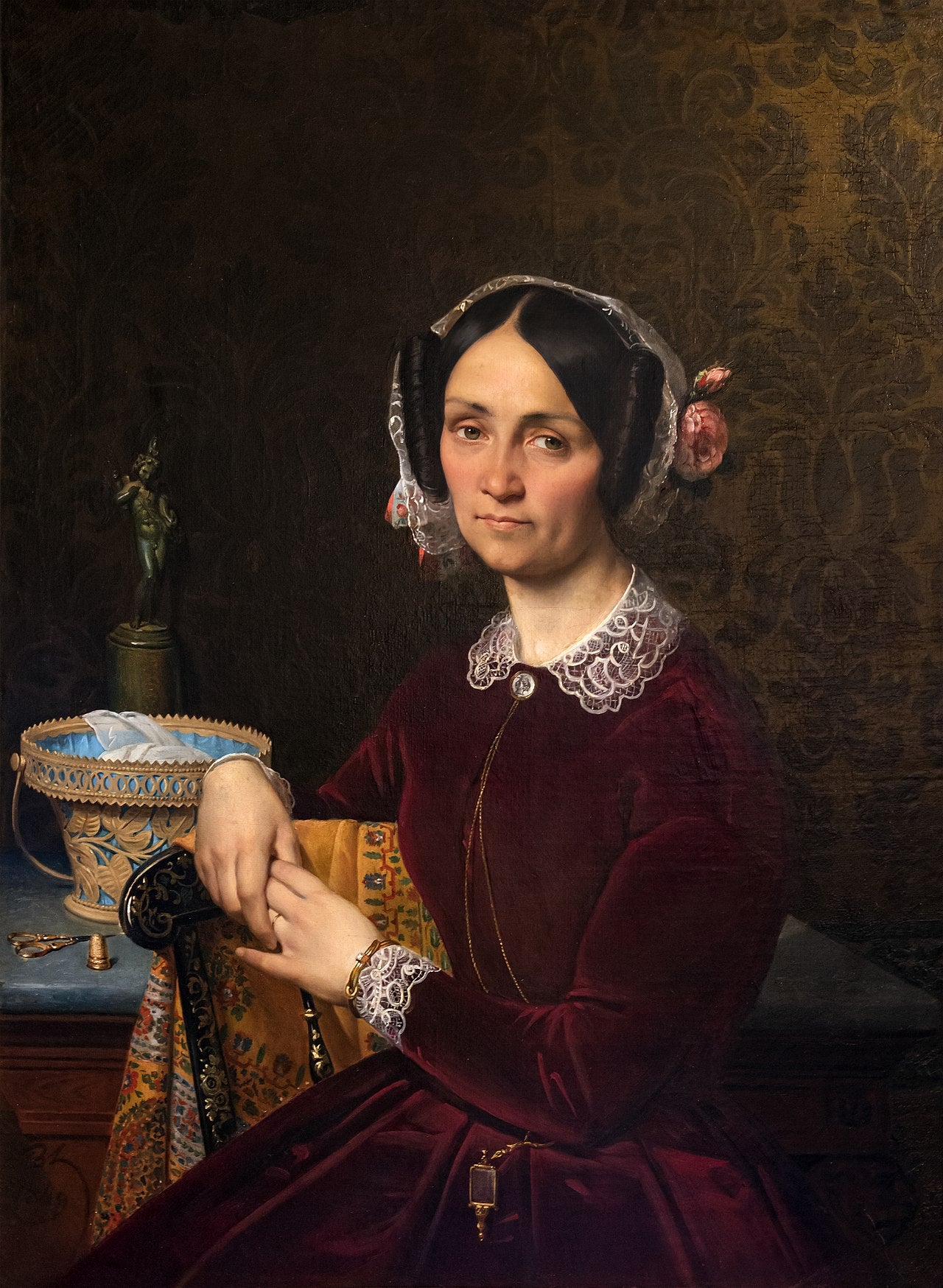 Portrait de Madame Blondel - Merry-Joseph Blondel