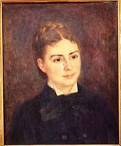Reproduction du tableau « Portrait de Madame Paul Bérard - Pierre-Auguste Renoir » par Alpha Reproduction en peinture à l’huile