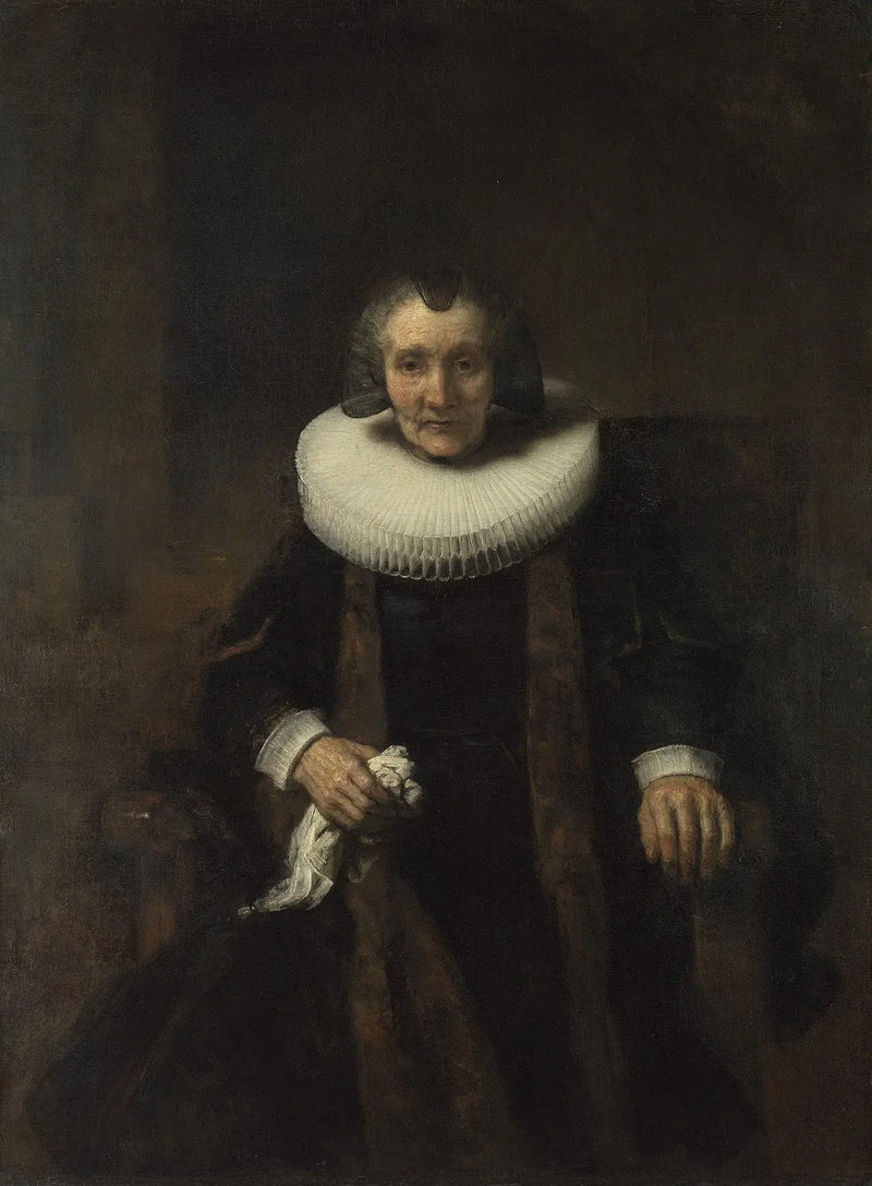 Portrait of Margaretha de Geer - Rembrandt