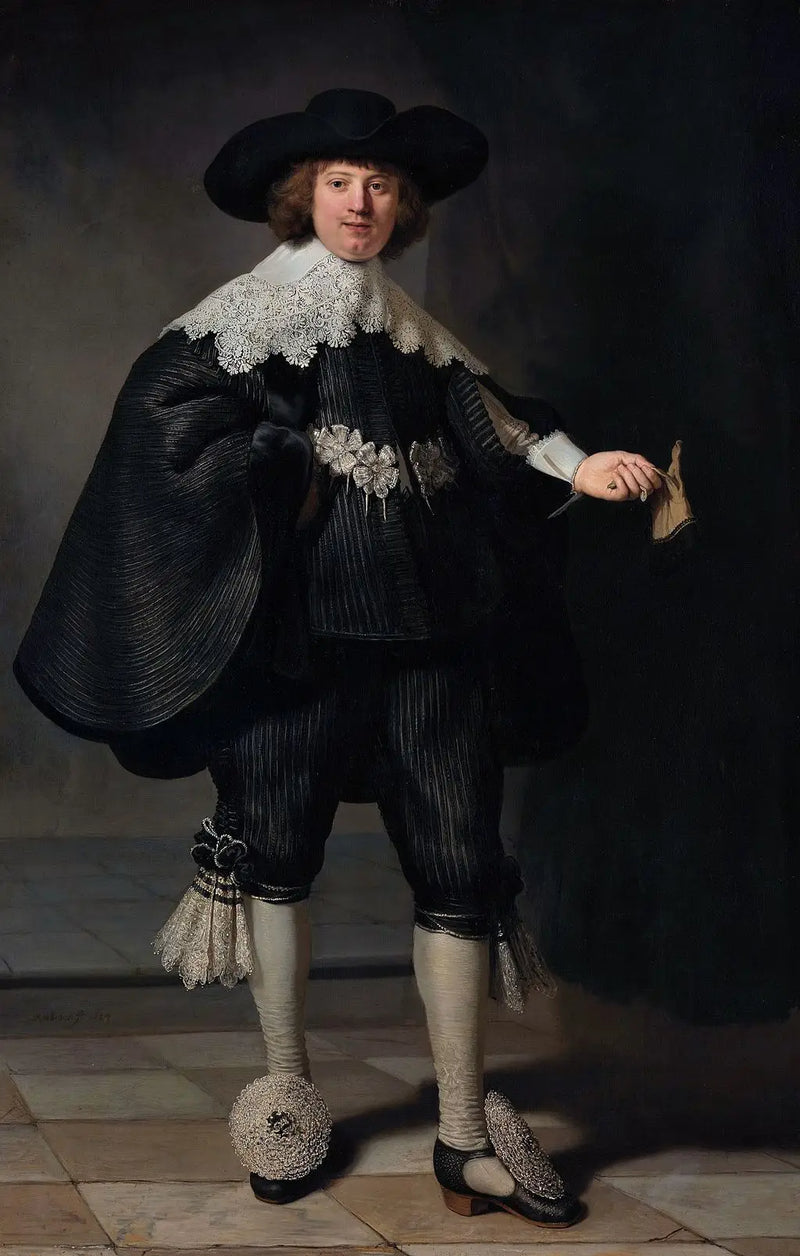 Portrait of Marten Soolmans - Rembrandt