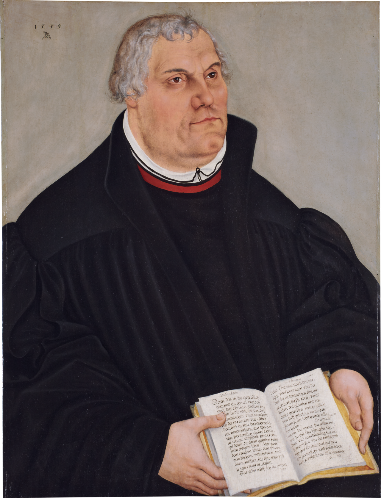 Portrait de Martin Luther - Lucas Cranach the Elder - Alpha Reproduction