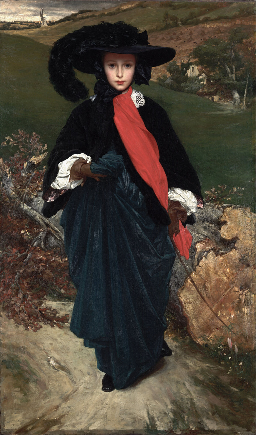 Portrait de May Sartoris - Frederic Leighton