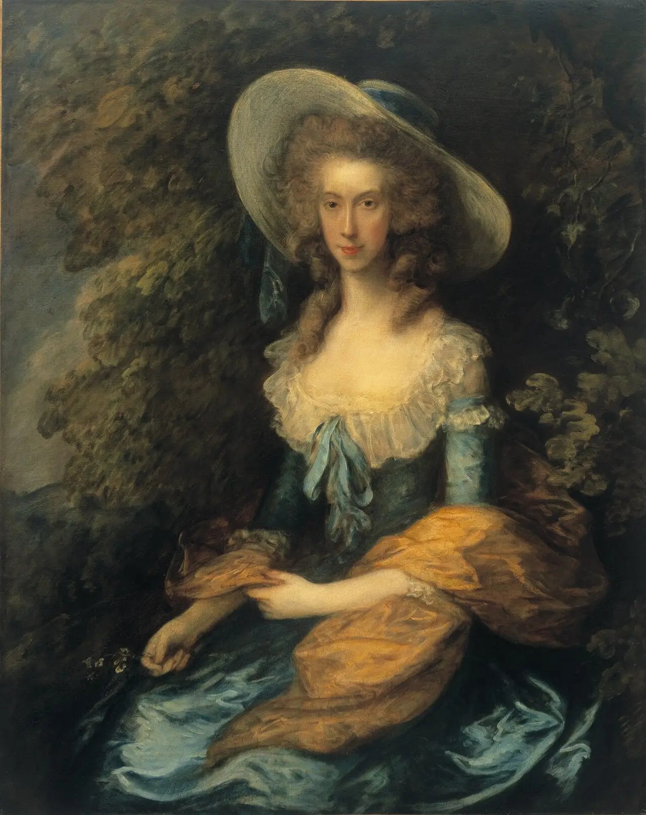 Portrait de Mlle Evans - Thomas Gainsborough - Alpha Reproduction