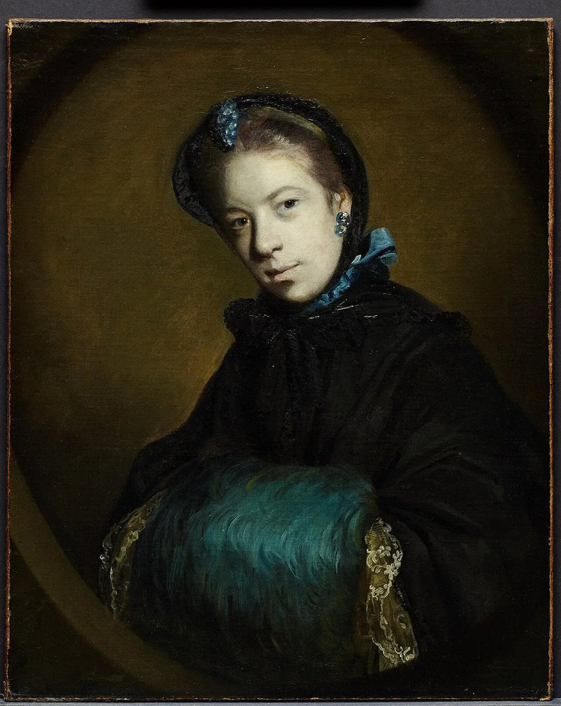 Portrait of Miss Mary Pelham - Joshua Reynolds