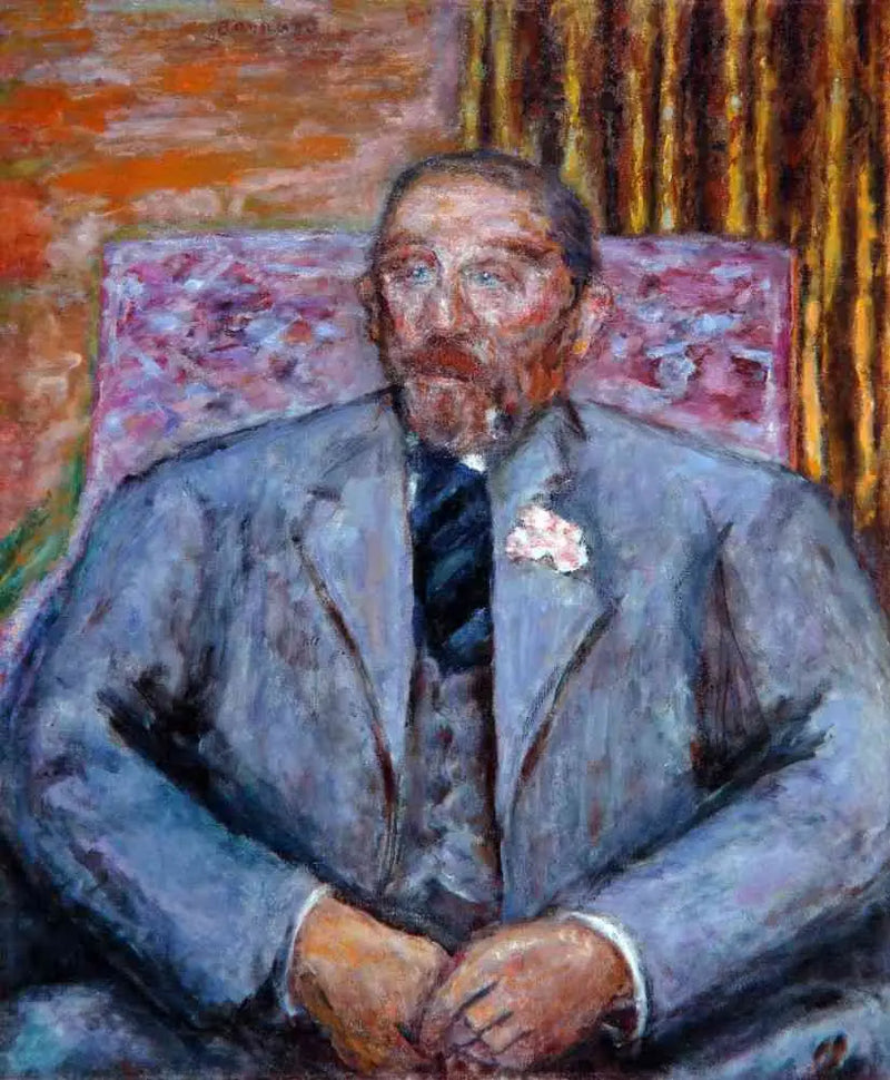 Portrait of Mr. Monteux - Pierre Bonnard
