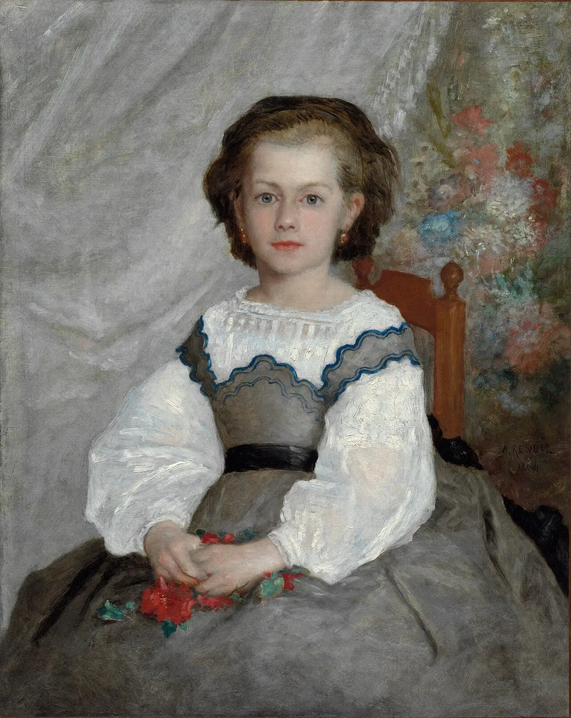 Portrait of Romaine Lacaux - Pierre-Auguste Renoir