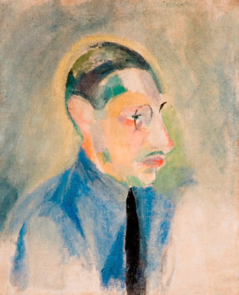 Portrait of Stravinsky - Robert Delaunay