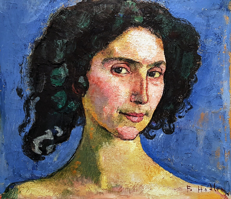 Portrait of the dancer Giulia Leonardi - Ferdinand Hodler