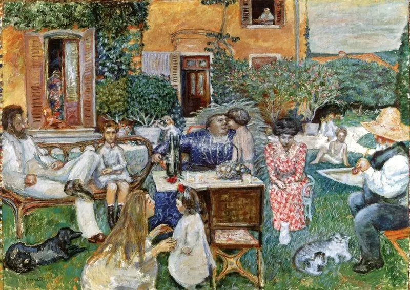 Portrait of the Terrasse Family - Pierre Bonnard